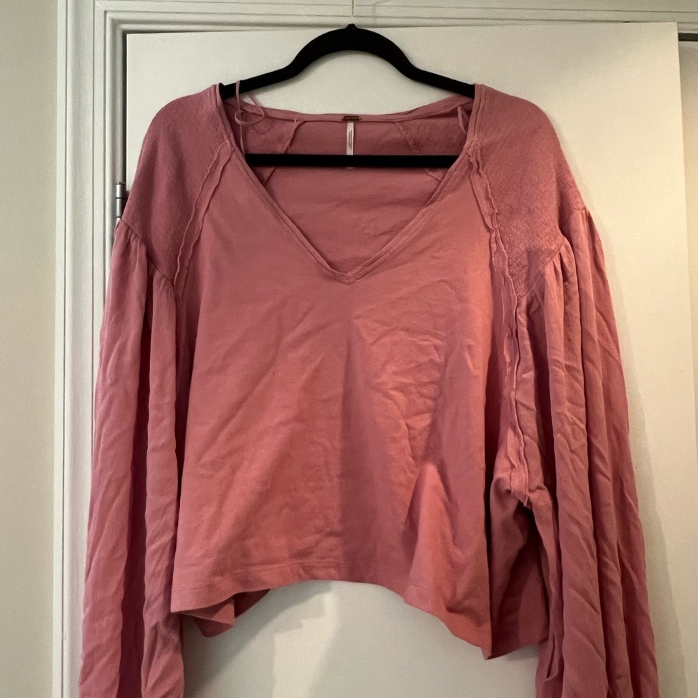 Free People Mauve Blouse